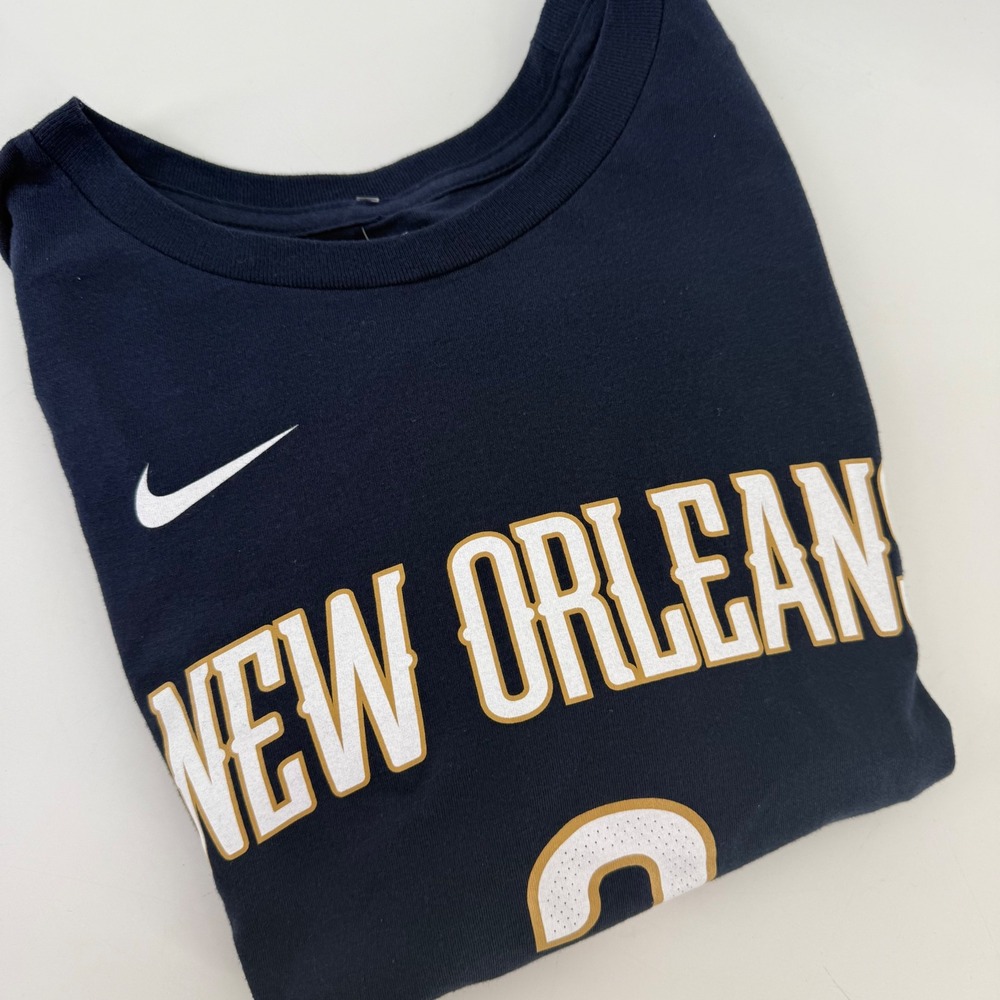 Nike CJ McCollum 3 New Orleans Pelicans Kids T Shirt Size L G‎ 14 16